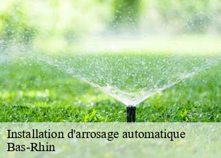 Installation d'arrosage automatique Bas-Rhin 