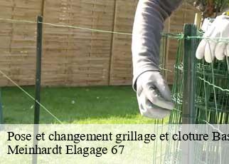 Pose et changement grillage et cloture 67 Bas-Rhin  Meinhardt Elagage 67 