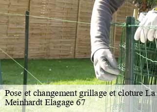 Pose et changement grillage et cloture  la-broque-67130 Meinhardt Elagage 67 