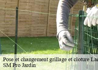 Pose et changement grillage et cloture  lampertsloch-67250 SM Pro Jardin