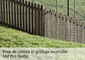 Pose de clôture et grillage asswiller-67320 SM Pro Jardin