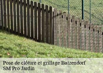 Pose de clôture et grillage batzendorf-67500 SM Pro Jardin