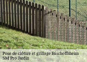 Pose de clôture et grillage bischoffsheim-67870 SM Pro Jardin