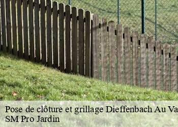 Pose de clôture et grillage  dieffenbach-au-val-67220 SM Pro Jardin
