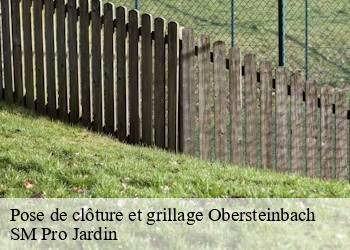 Pose de clôture et grillage  obersteinbach-67510 SM Pro Jardin