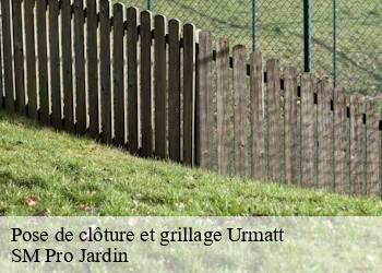 Pose de clôture et grillage  urmatt-67280 SM Pro Jardin