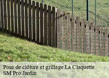 Pose de clôture et grillage la-claquette-67570 SM Pro Jardin